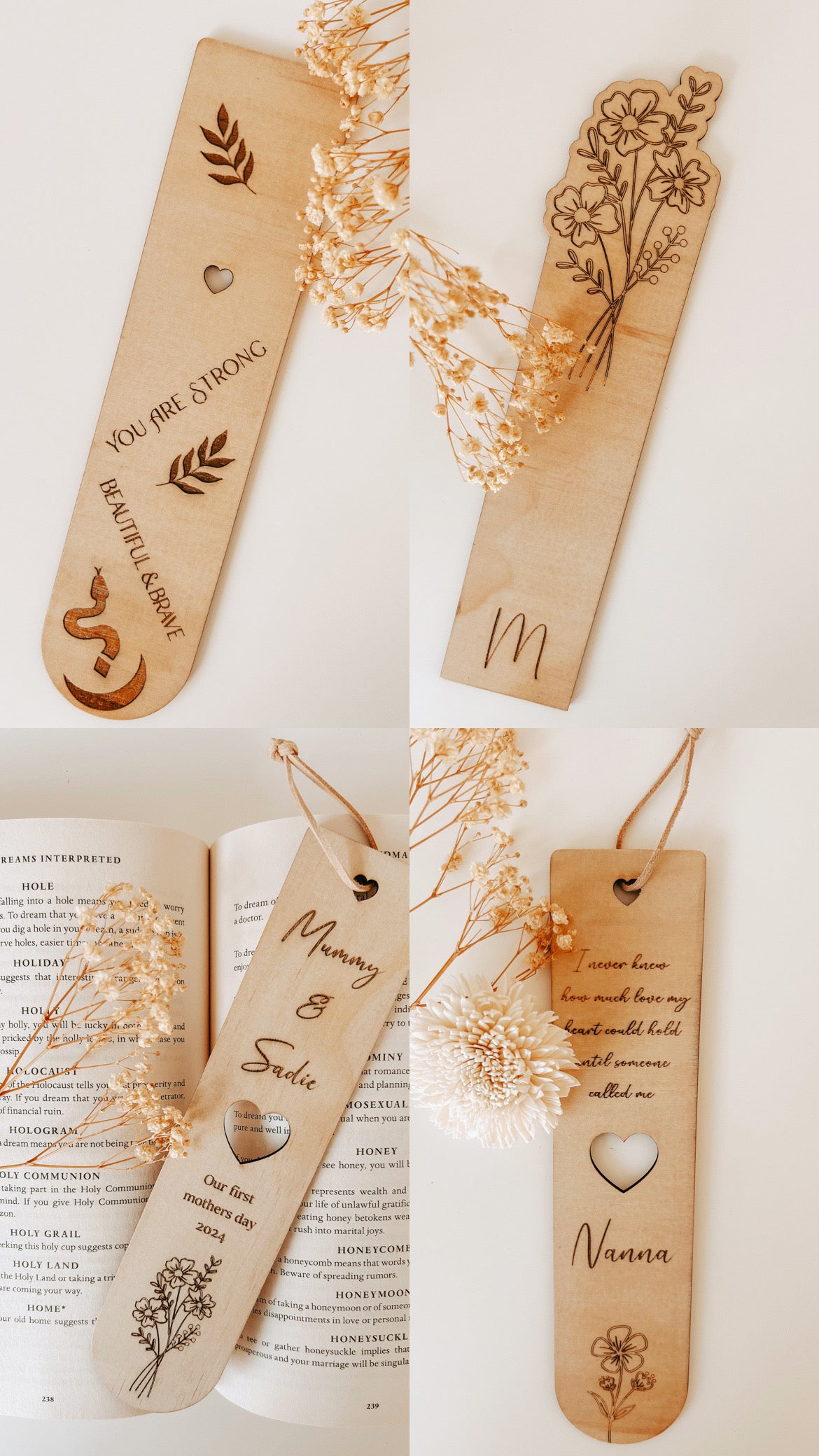 PERSONALISED BOOKMARKS