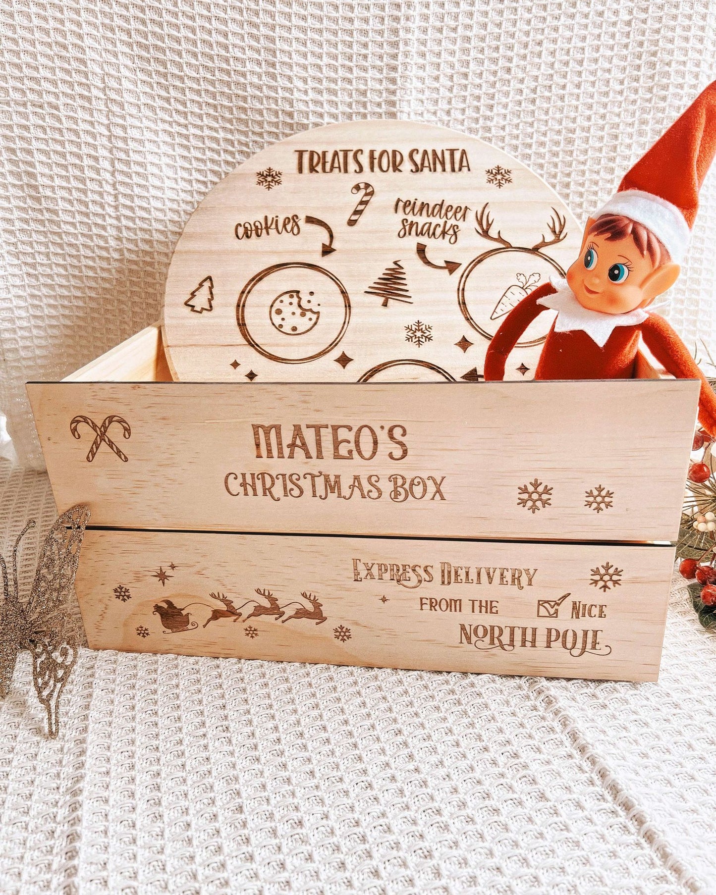 CHRISTMAS BOX PERSONALISED