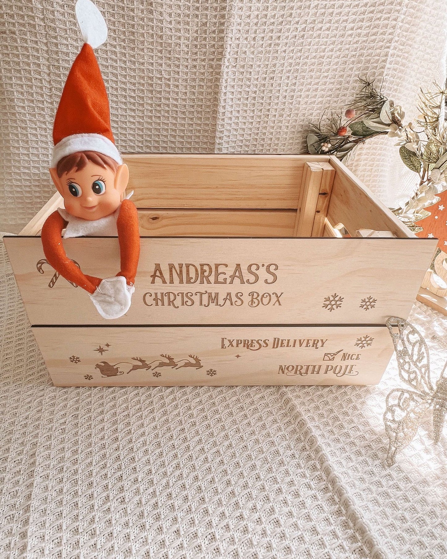 CHRISTMAS BOX PERSONALISED