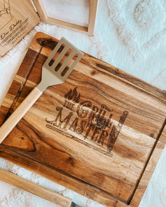 GRILL MASTER SERVING BOARD