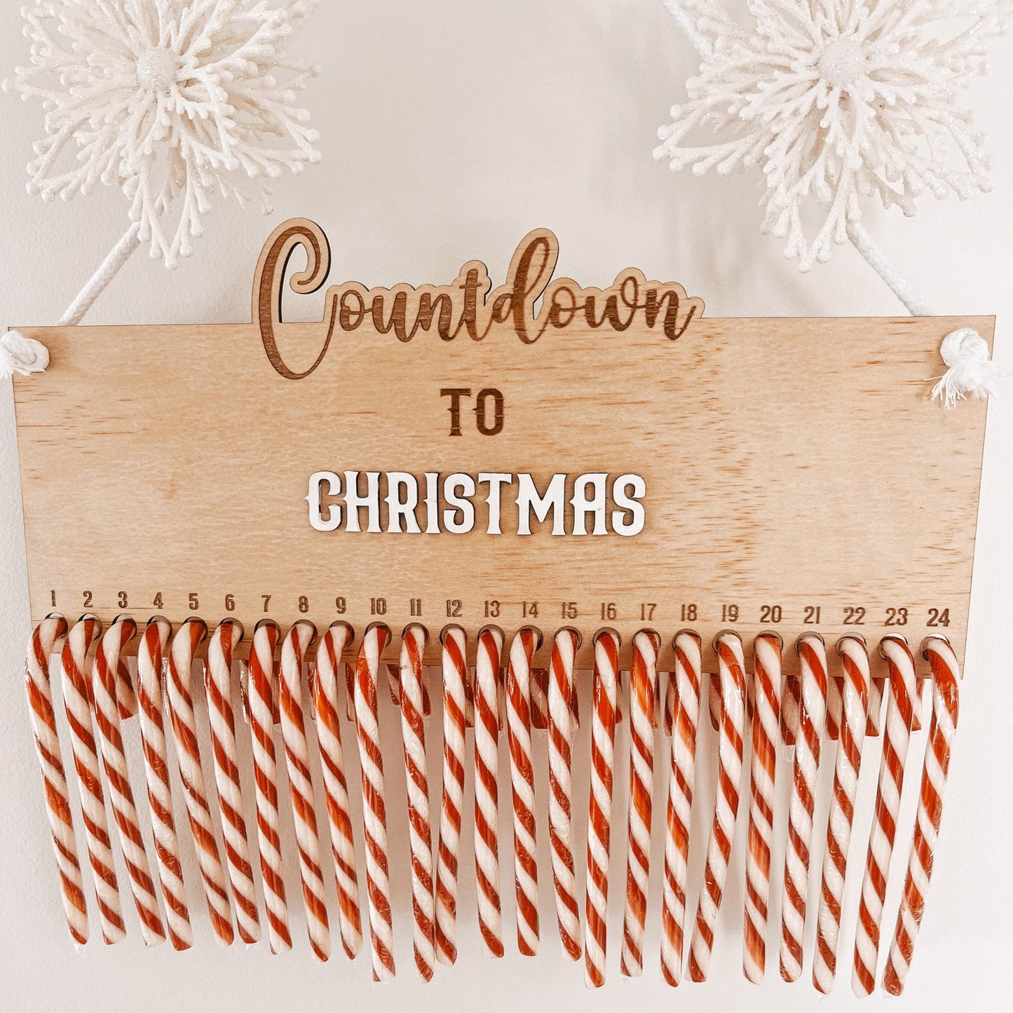 CHRISTMAS CANDY CANE COUNTDOWN