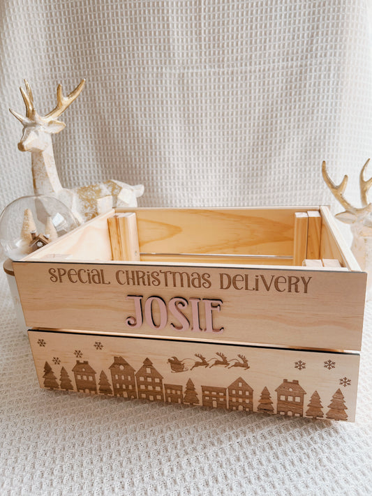 REVERSIBLE CHRISTMAS AND EASTER CRATES